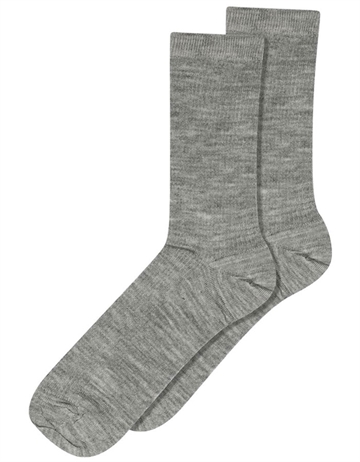 Mp Fine Wool Rib Grey Melange